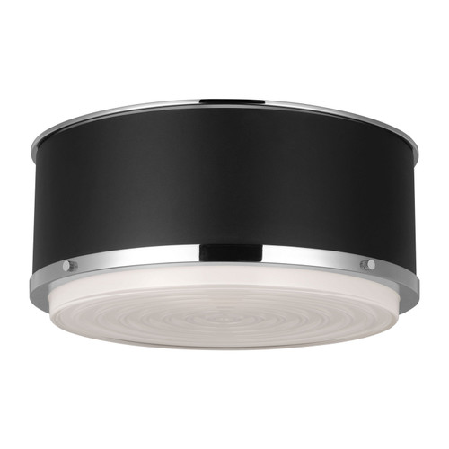 Visual Comfort Studio Marlowe Two Light Flush Mount in Polished Nickel - LF1062PN Visual Comfort Studio Marlowe Two Light Flush Mount in Polished Nickel - LF1062PN
