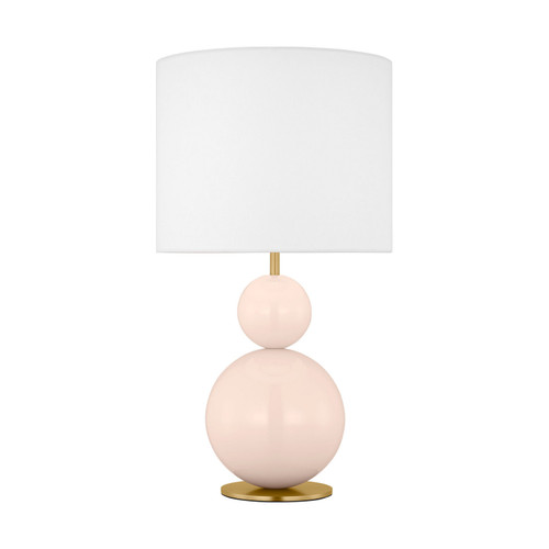 Visual Comfort Studio Suki One Light Table Lamp in Blush - KST1221BLH1 Visual Comfort Studio Suki One Light Table Lamp in Blush - KST1221BLH1