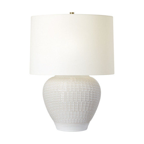 Visual Comfort Studio Marcel One Light Table Lamp in New White - LT1221NWH Visual Comfort Studio Marcel One Light Table Lamp in New White - LT1221NWH