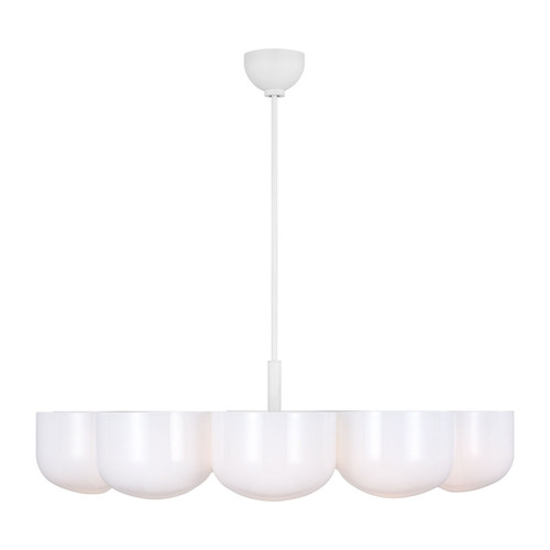 Visual Comfort Studio Cheverny Ten Light Chandelier in Matte White - LXC11210MWT Visual Comfort Studio Cheverny Ten Light Chandelier in Matte White - LXC11210MWT