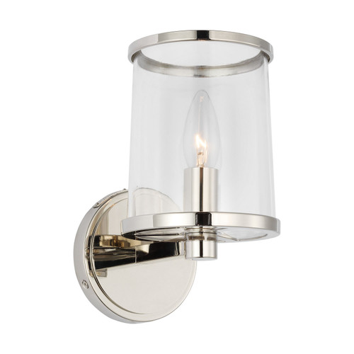 Visual Comfort Studio Reynolds One Light Vanity in Polished Nickel - LV1081PN Visual Comfort Studio Reynolds One Light Vanity in Polished Nickel - LV1081PN