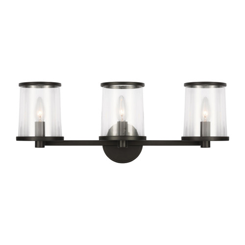 Visual Comfort Studio Reynolds Three Light Vanity in Aged Iron - LV1083AI Visual Comfort Studio Reynolds Three Light Vanity in Aged Iron - LV1083AI