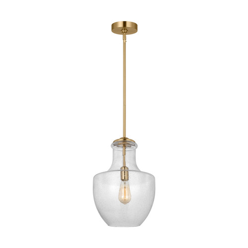 Visual Comfort Studio Baylor One Light Pendant in Satin Brass - P1461SB Visual Comfort Studio Baylor One Light Pendant in Satin Brass - P1461SB