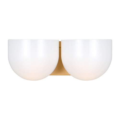 Visual Comfort Studio Cheverny Two Light Vanity in Burnished Brass - LXV1002BBS Visual Comfort Studio Cheverny Two Light Vanity in Burnished Brass - LXV1002BBS