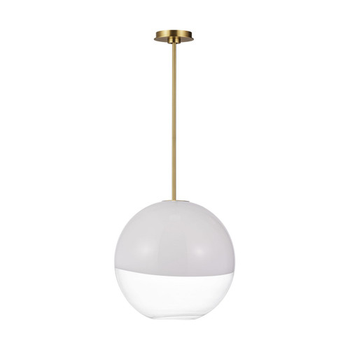 Visual Comfort Studio Torian One Light Pendant in Burnished Brass - SLP1011BBS Visual Comfort Studio Torian One Light Pendant in Burnished Brass - SLP1011BBS