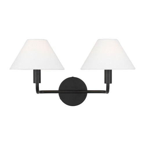 Visual Comfort Studio Colfax Two Light Wall Sconce in Aged Iron - SLW1012AI Visual Comfort Studio Colfax Two Light Wall Sconce in Aged Iron - SLW1012AI