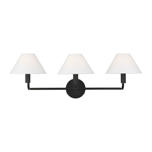 Visual Comfort Studio Colfax Three Light Wall Sconce in Aged Iron - SLW1023AI Visual Comfort Studio Colfax Three Light Wall Sconce in Aged Iron - SLW1023AI