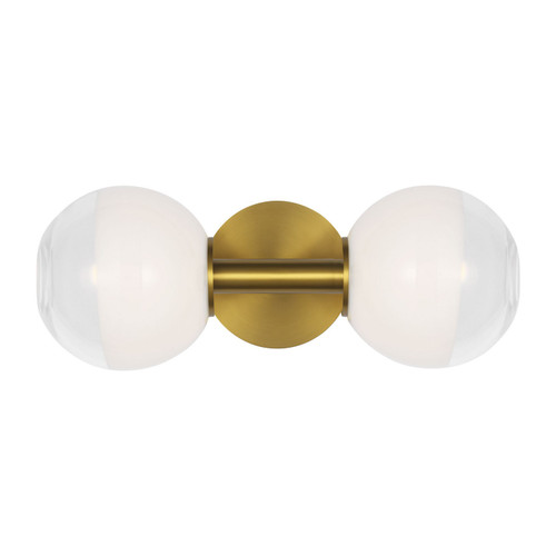Visual Comfort Studio Torian Two Light Wall Sconce in Burnished Brass - SLW1032BBS Visual Comfort Studio Torian Two Light Wall Sconce in Burnished Brass - SLW1032BBS