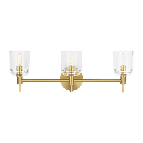 Visual Comfort Studio Hartley Three Light Vanity in Burnished Brass - TFV1003BBS Visual Comfort Studio Hartley Three Light Vanity in Burnished Brass - TFV1003BBS