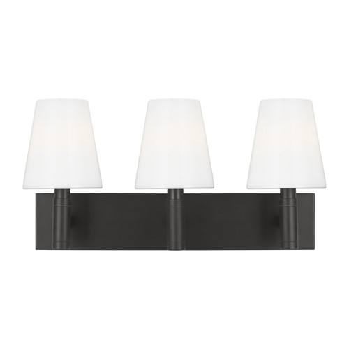 Visual Comfort Studio Beckham Classic Three Light Vanity in Aged Iron - TV1033AI Visual Comfort Studio Beckham Classic Three Light Vanity in Aged Iron - TV1033AI