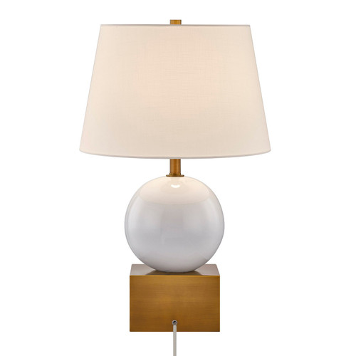 Savoy House Brumfield One Light Table Lamp in Ceramic and Brass - 11-CD18-CB