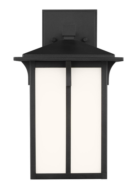 Generation Lighting Tomek One Light Outdoor Wall Lantern in Black - 8552701EN3-12