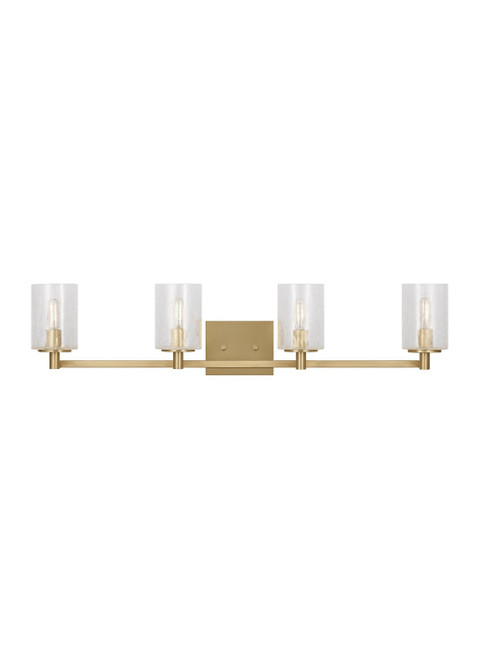 Generation Lighting Parker Four Light Wall / Bath in Satin Bronze - GLV1034SB Generation Lighting Parker Four Light Wall / Bath in Satin Bronze - GLV1034SB