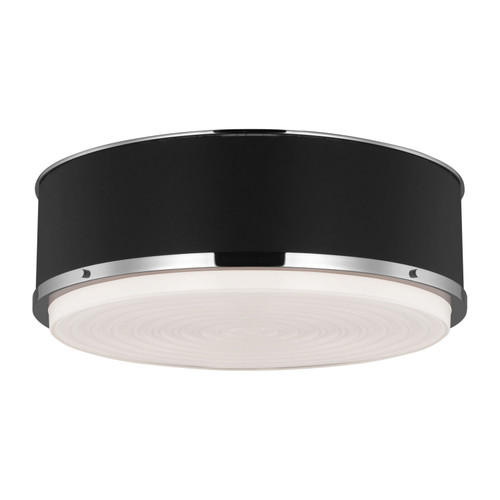 Visual Comfort Studio Marlowe Three Light Flush Mount in Polished Nickel - LF1053PN Visual Comfort Studio Marlowe Three Light Flush Mount in Polished Nickel - LF1053PN