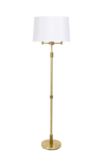 House of Troy Killington Four Light Floor Lamp in Brushed Brass - KL300-BB