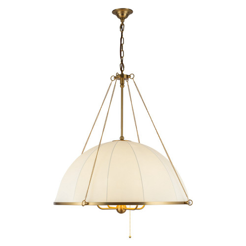 Alora Crosby Four Light Chandelier in Brushed Gold - CH661433BG