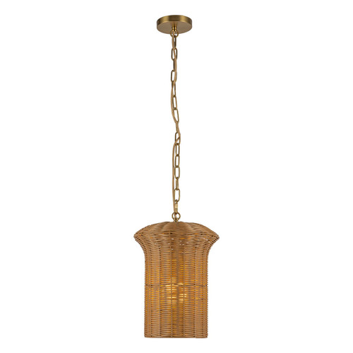 Alora Kai One Light Pendant in Brushed Gold - PD641011BG