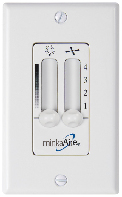 Minka Aire Minka Aire Wall Control System in White - WC106-WH