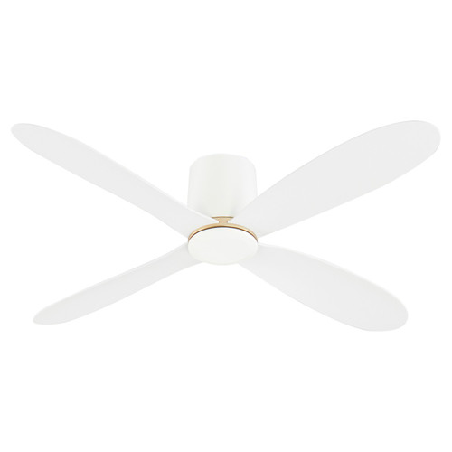 Quorum Myriad 56"Ceiling Fan in White - 3-124-6
