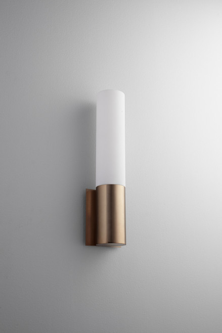 Quorum Magnum LED Wall Sconce in Satin Copper - 3-518-25