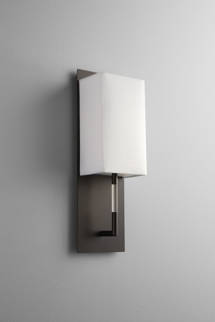 Quorum Epoch LED Wall Sconce in White Linen - 3-564-122