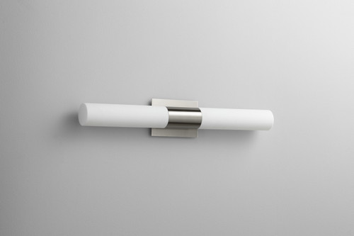 Quorum Magneta LED Vanity in Satin Nickel - 3-590-24