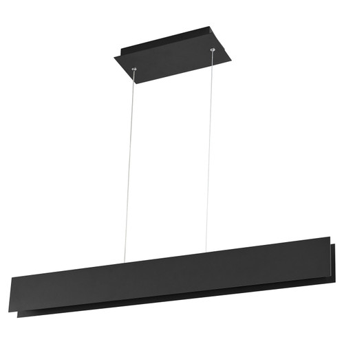Quorum Brio LED Pendant in Black - 3-6017-15