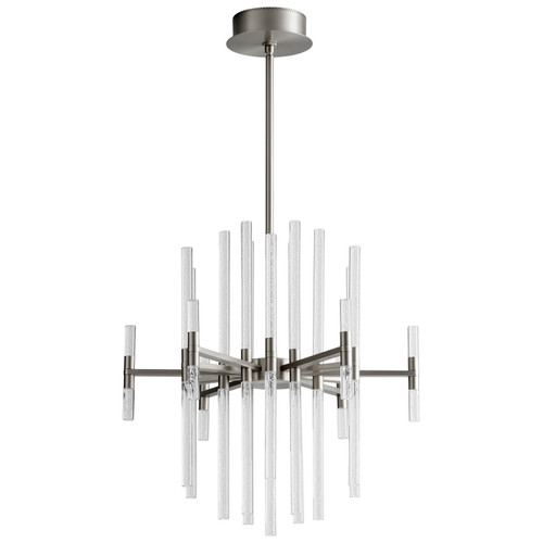 Quorum Miro LED Ceiling Mount in Satin Nickel - 3-605-24