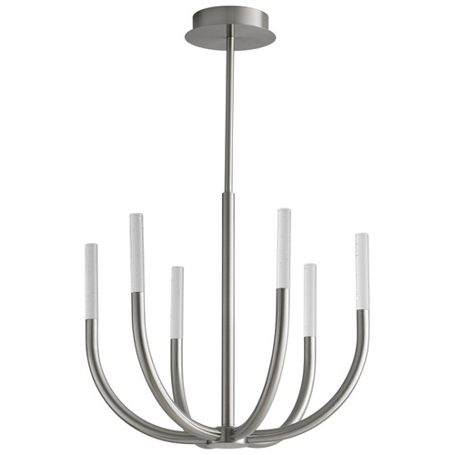 Quorum Presto! LED Ceiling Mount in Satin Nickel - 3-657-24