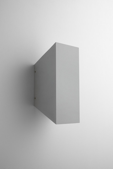 Quorum Duo LED Outdoor Lantern in Grey - 3-703-16