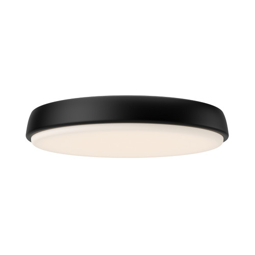 Alora Laval LED Flush Mount in Matte Black - FM503715MB-5CCT