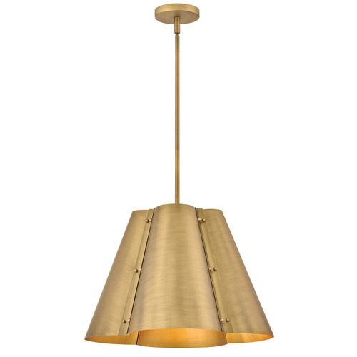 Hinkley Bowman LED Pendant in Heritage Brass - 48544HB