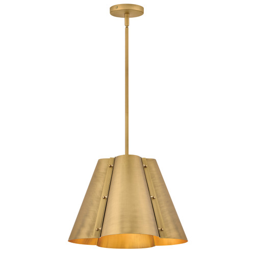Hinkley Bowman LED Pendant in Heritage Brass - 48547HB