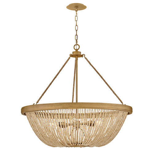 Hinkley Tula LED Chandelier in Burnished Gold - 48616BNG