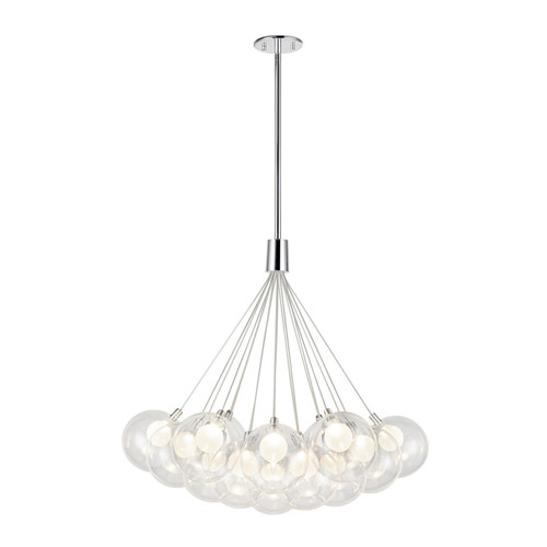 Kuzco Lighting Bolla LED Chandelier in Chrome - CH3128