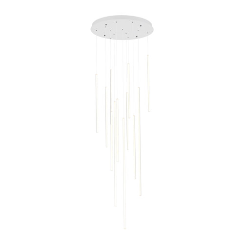 Kuzco Lighting Chute LED Pendant in White - MP14924-WH-UNV-010