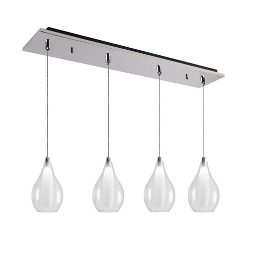 Kuzco Lighting Victoria LED Pendant in Chrome - MP3005CH-04