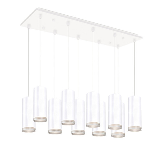 Kuzco Lighting Cameo LED Pendant in White - MP401431WH-10