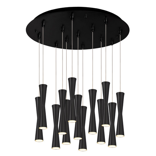 Kuzco Lighting Robson LED Pendant in Black - MP42502BK-13