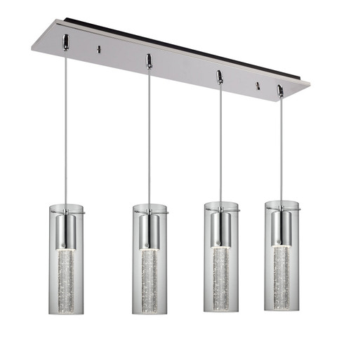 Kuzco Lighting Champagne LED Pendant in Chrome - MP4401CH-04
