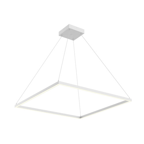 Kuzco Lighting Piazza LED Pendant in White - PD88136-WH-UNV-010
