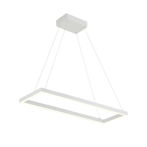 Kuzco Lighting Piazza LED Pendant in White - PD88530-WH-UNV-010