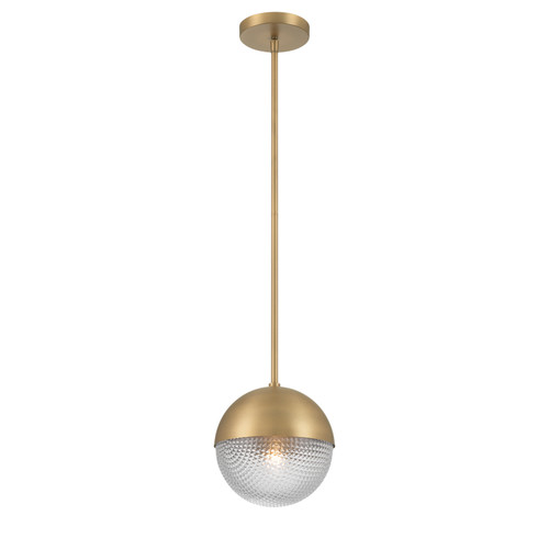 Minka-Lavery Luniva One Light Mini Pendant in Legacy Brass - 10126-732