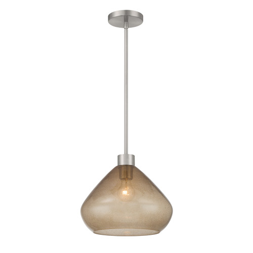 Minka-Lavery Elaris One Light Pendant in Brushed Nickel - 19415-84