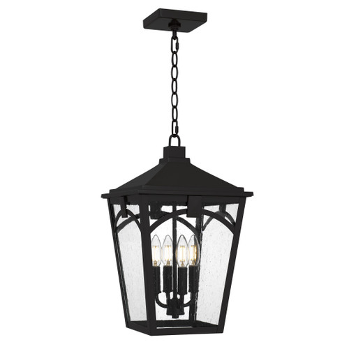 Quoizel Jaxon Four Light Outdoor Hanging Lantern in Western Bronze - JAX1910WT