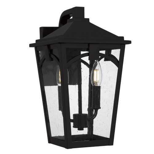 Quoizel Jaxon Two Light Outdoor Wall Lantern in Western Bronze - JAX8408WT