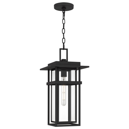 Quoizel Morgan One Light Outdoor Hanging Lantern in Earth Black - MORG1910EK