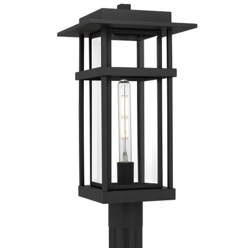 Quoizel Morgan One Light Outdoor Hanging Lantern in Earth Black - MORG9010EK