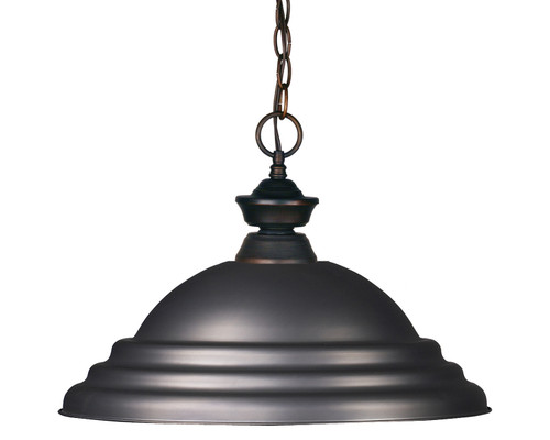 Z-Lite Riviera One Light Pendant in Olde Bronze - 100701OB-SOB