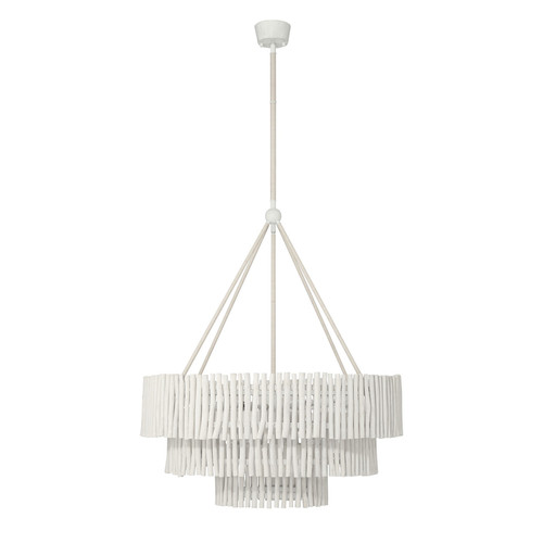 Savoy House Phong Nine Light Chandelier in Blanco - 1-1456-9-340
